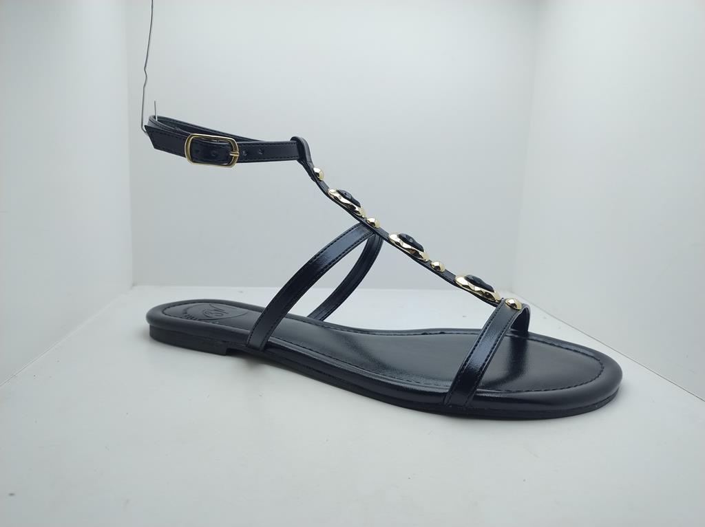 Rasteira Bico Redondo - 3 Marias